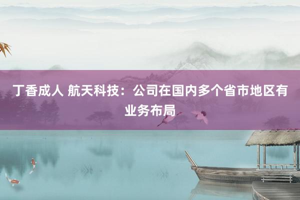 丁香成人 航天科技：公司在国内多个省市地区有业务布局